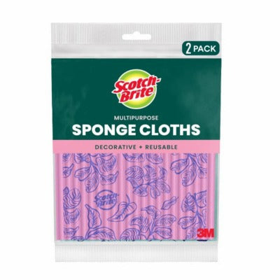 3M 3M Company 9055-P1 Multipurpose Sponge Cloth 2 Pack