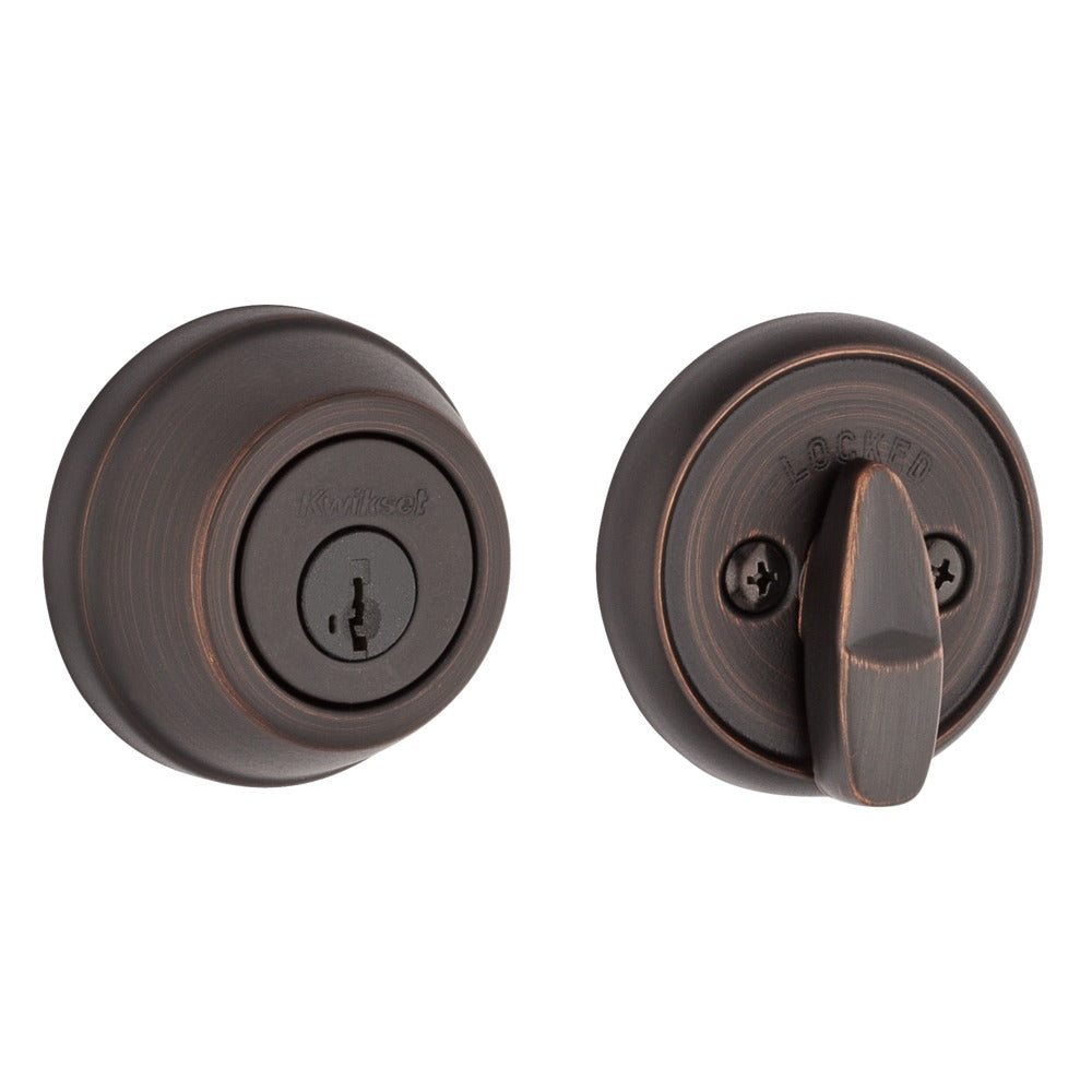 KWIKSET Kwikset 780-11PS.STRKP Deadbolt Smartkey Venetian Bronze