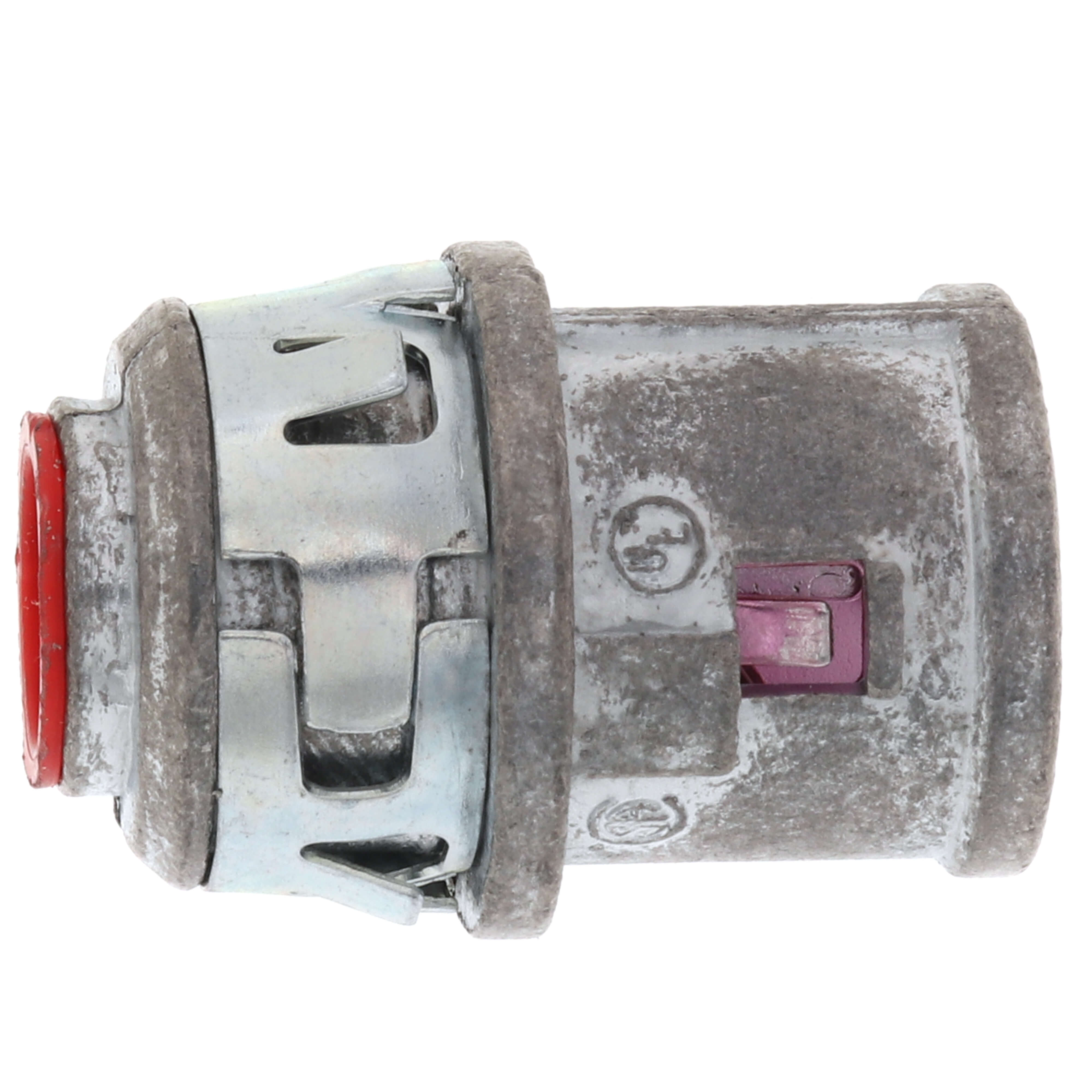 ARLINGTON Arlington 40AST 3/8 inches Snap It Connector with Insulated Throat, 1/2 inches Knockout