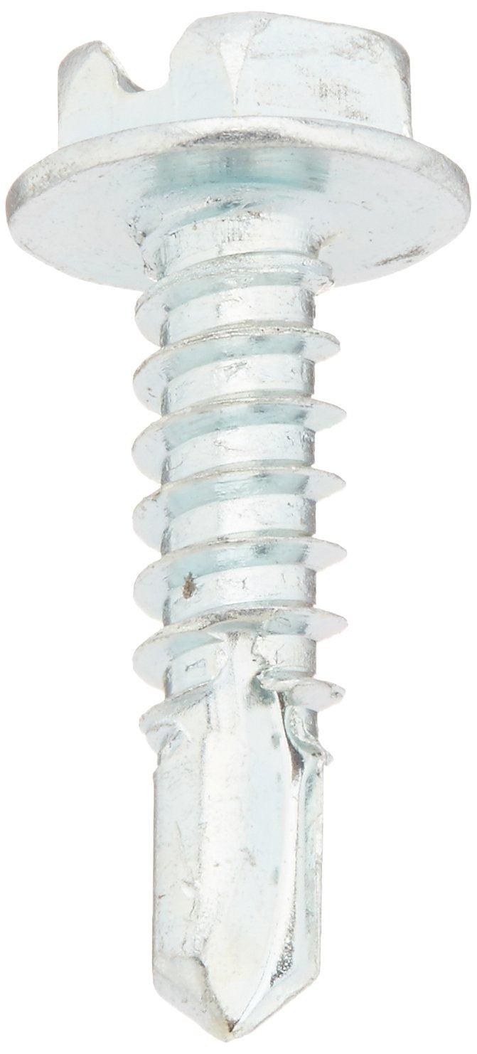 DIVERSITECH Diversitech 6955CX Slotted Hex Washer Head Self-Drilling Screw #10 3/4in Pack of 100