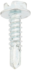 DIVERSITECH Diversitech 6955CX Slotted Hex Washer Head Self-Drilling Screw #10 3/4in Pack of 100