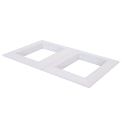 SIOUX CHIEF Sioux Chief 696-2F Washing Machine Outlet Box Double Frame