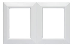 SIOUX CHIEF Sioux Chief 696-2F Washing Machine Outlet Box Double Frame
