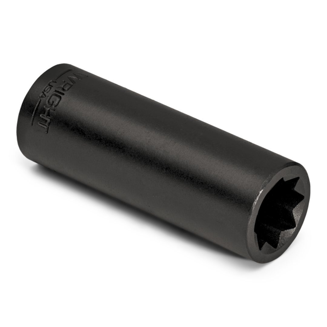 WRIGHT TOOL Wright Tool 4776 1/2 inches 1/2dr Double Square Deep Impact Socket 8-Pt