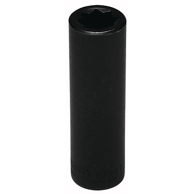 WRIGHT TOOL Wright Tool 4776 1/2 inches 1/2dr Double Square Deep Impact Socket 8-Pt