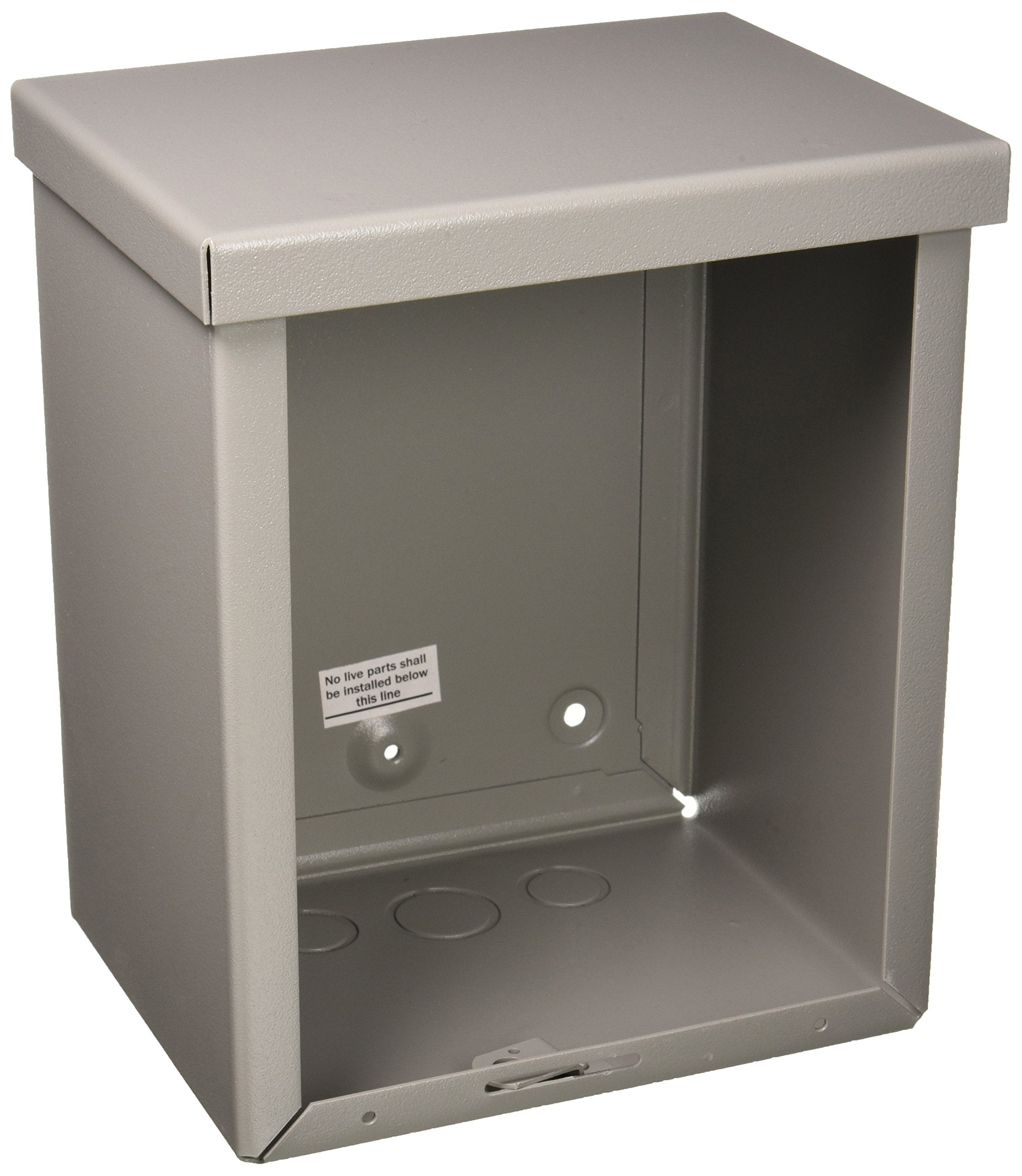 WIEGMANN Wiegmann RSC081006 N3R Screw-Cover Wall-Mount 8X10X6 Carbon Steel