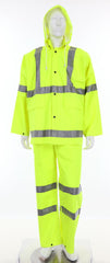 MCR SAFETY Mcr Safety 2083SRXL Luminator Class 3 Rain Suit X-Large