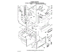 WHIRLPOOL WPW10435577 AIR CLEANER REPLACEMENT PARTS