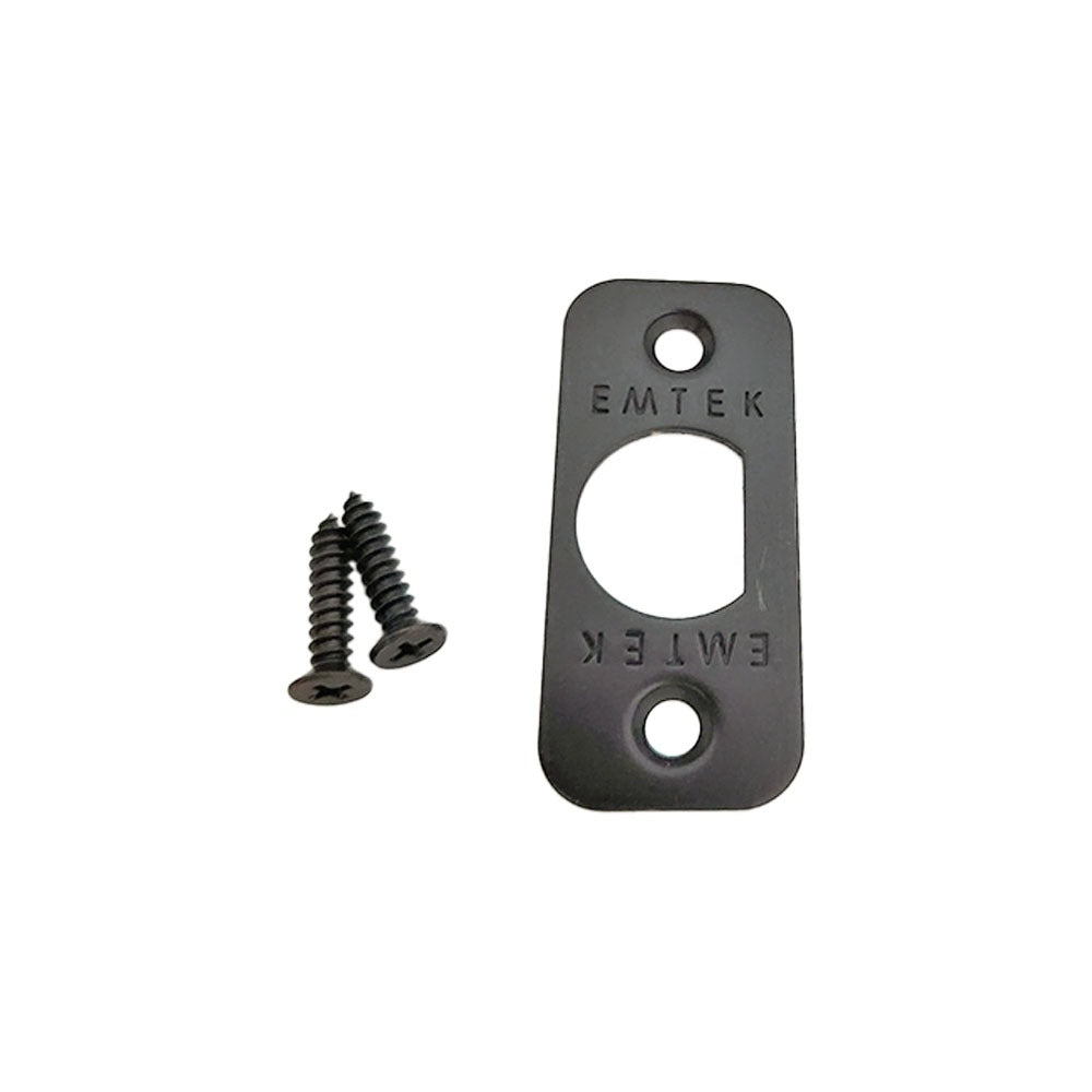 EMTEK Emtek 83231US10B Radius Corner Faceplate Oil Rubbed Bronze