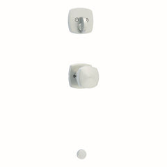 KWIKSET Kwikset 971AYKMDT-15 Arroyo Knob Midtown Rose Trim Satin Nickel