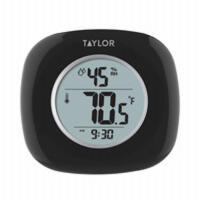 TAYLOR PRECISION PRODUCTS Taylor Precision Products 1745BK Indoor Thermometer Hygrometer