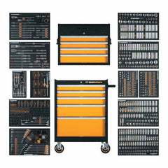 GEARWRENCH Gearwrench MEGAMODPRO 791 pc mts in modular trays w/storage