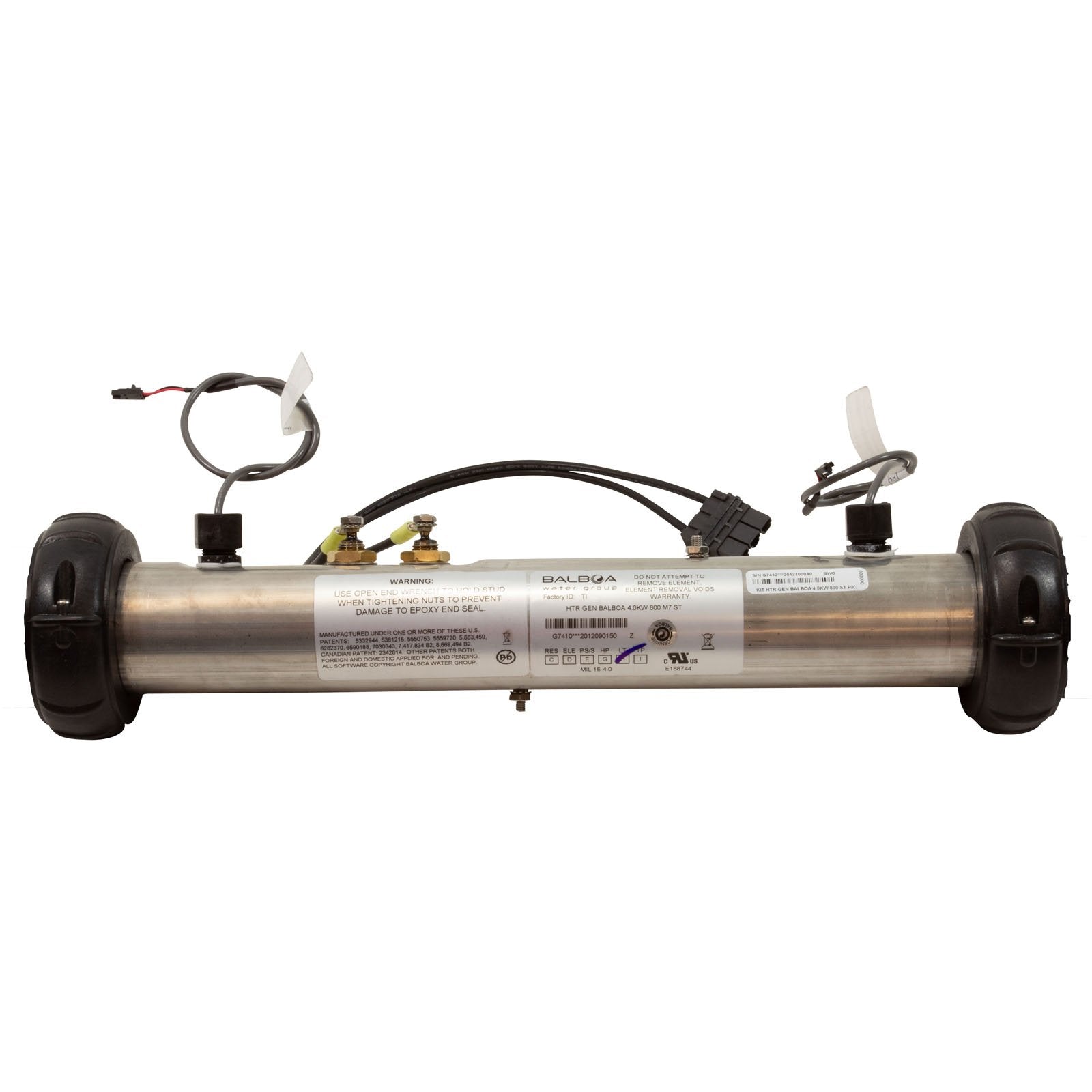 BALBOA WATER GROUP Balboa Water Group G7412-01 Heater FloThru BWG BP 4.0kW w/ Plug-n-Click
