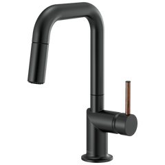 BRIZO Brizo 63965LF-BLLHP Odin Single Handle Pull Down Bar Faucet