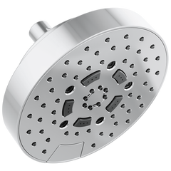 BRIZO Brizo 87492-PC-1.5 Universal Showering: 7 inches Linear Round H2Okinetic Multi-Function Wall Mount Shower Head - 1.5 GPM