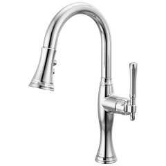 BRIZO Brizo 63958LF-PC The Tulham Kitchen Collection Pull-Down Prep Kitchen Faucet