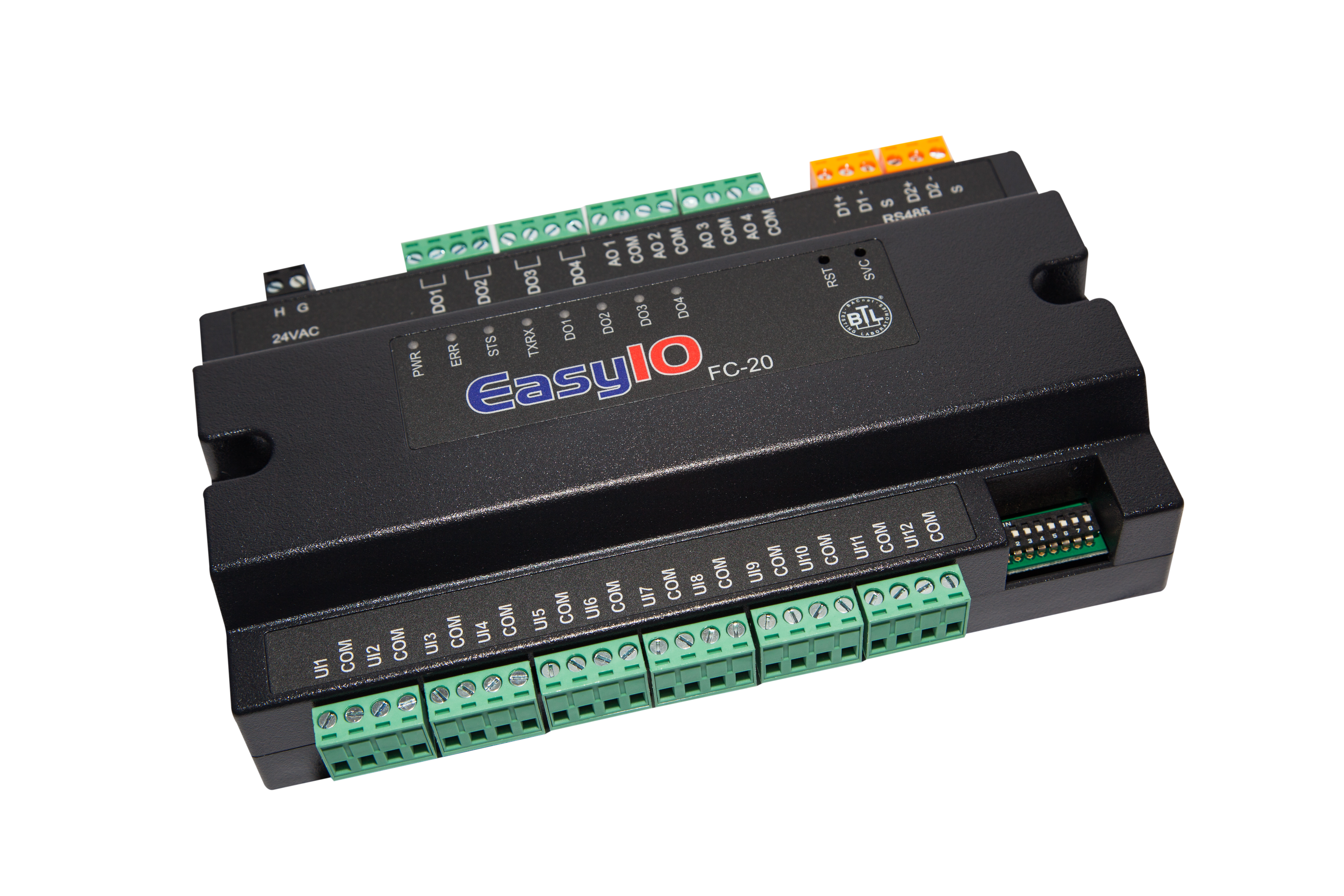 EASYIO Easyio Easyio-FC-20 Fc Series Controller, 20 Io 24 VAC