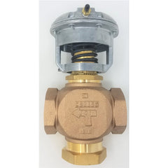 JOHNSON CONTROLS Johnson Controls VG7842NT+3008E Globe Valve Assembly, 3 Way 1 in.