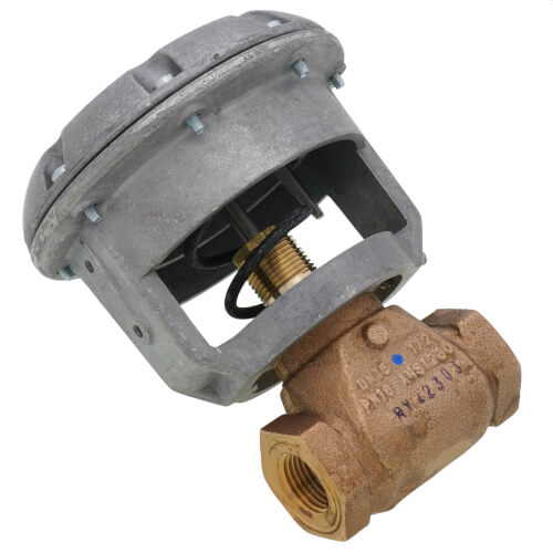 JOHNSON CONTROLS Johnson Controls VG7241CT+3008B Globe Valve Assembly, 2 Way 1/2 in