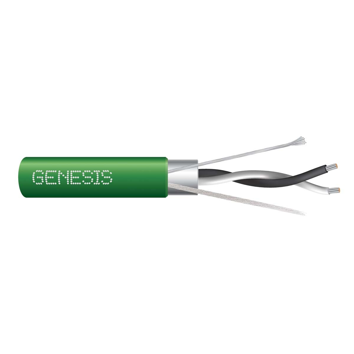 GENESIS Genesis 32511005 22/1 Pair Stranded Shielded Plenum Cable 1000 feet