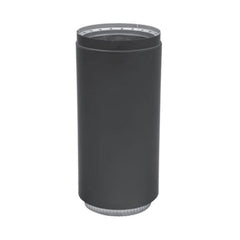 METAL-FAB Metal-Fab 8DWB8A Black Pipe 8 inches x 8 inches Adj. Dbl. Wall