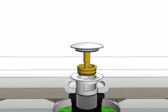 MOUNTAIN PLUMBING Mountain Plumbing BDWOF-DS/MB Tub Docking Station Freestanding Tub Drain Rough In