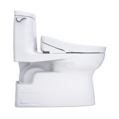 TOTO Toto MW6143446CUFG#01 Washlet+ Carlyle II 1g One-Piece Elongated 1.0 Gpf Toilet And Washlet+ S5 Bidet Seat