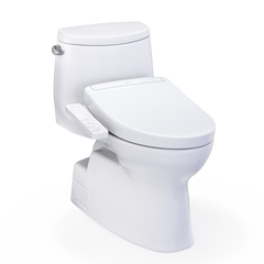 TOTO Toto MW6143346CEFG#01 Carlyle II washlet+ S2 One-Piece Toilet 1.28 GPF