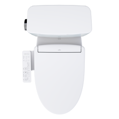 TOTO Toto MW7763446CSFG.10#01 Drake Washlet+ Two-Piece Elongated 1.6 Gpf Universal Height Tornado Flush Toilet With S5 Bidet Seat