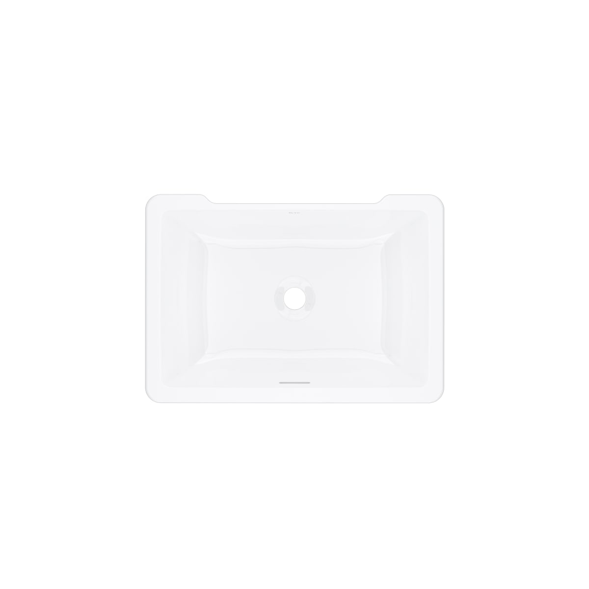 ROHL Rohl ERUB2216RTWH Eirene 22 inches x 16 inches Undermount Rectangular Lavatory Sink