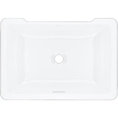 ROHL Rohl ERUB2216RTWH Eirene 22 inches x 16 inches Undermount Rectangular Lavatory Sink