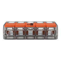 WAGO CORPORATION Wago Corporation 221-615 Compact Splicing Connector 10 AWG 5-Conductor 15 PK