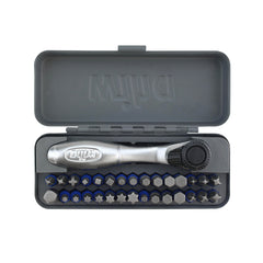 WIHA Wiha 76889 Impact Go Box Bit Set, With Mini Ratchet, 32 Pieces