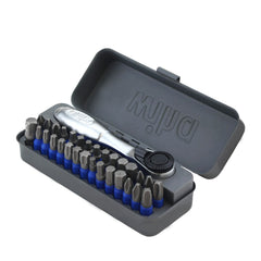 WIHA Wiha 76889 Impact Go Box Bit Set, With Mini Ratchet, 32 Pieces