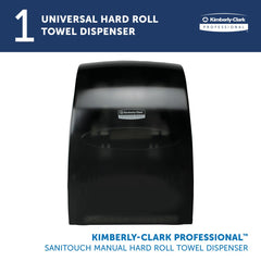 KIMBERLY-CLARK Kimberly-Clark 9990 Sanitouch Hr Towel Disp Smoke
