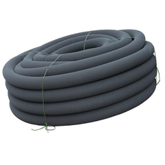 ADVANCED DRAINAGE SYSTEMS Advanced Drainage Systems 04510100 Solid Singlewall Pipe 4 inches x 100 feet