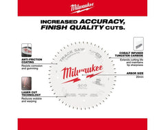 MILWAUKEE Milwaukee 48-40-0643 6-1/2 inches Laminate Track Saw Blade
