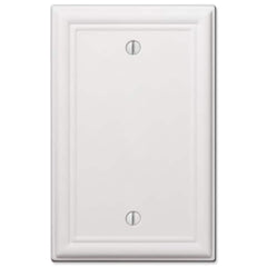 LEVITON Leviton 002-0PJ13-00W Blank Plate 1-Gang Midway/Midsize Wall Plate