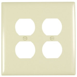 LEGRAND Legrand TPJ82-I Jumbo receptacle wallplate (6 in)