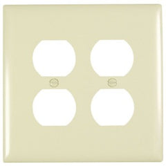 LEGRAND Legrand TPJ82-I Jumbo receptacle wallplate (6 in)