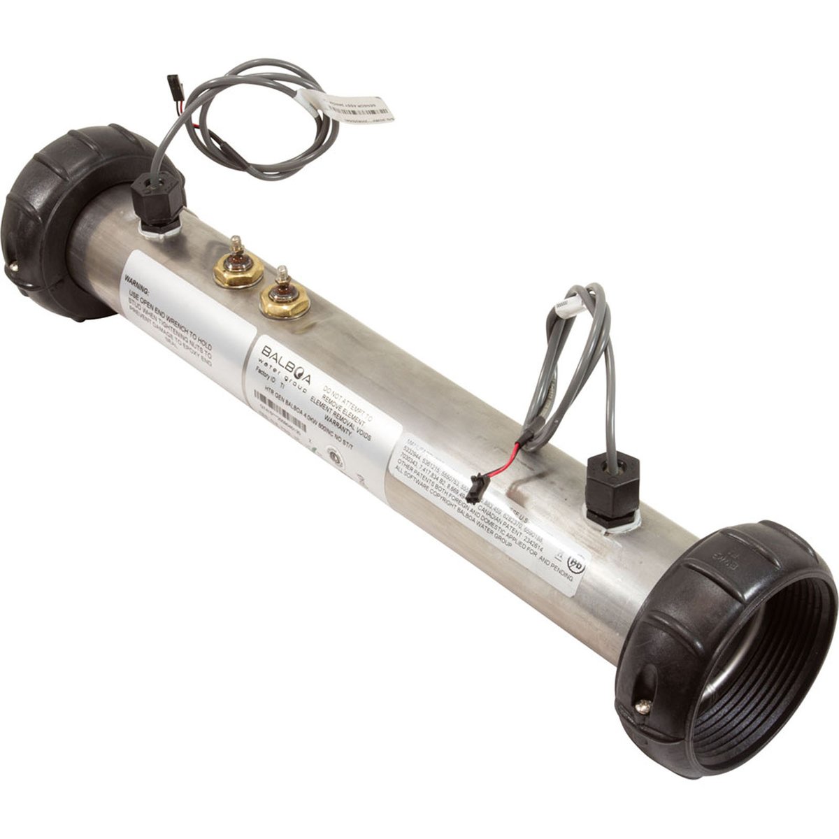 BALBOA WATER GROUP Balboa Water Group G7415-01 Heater, Flothru, BWG M7, 4.0kW, 230V, W/o Mounting Studs REPLACEMENT 388674