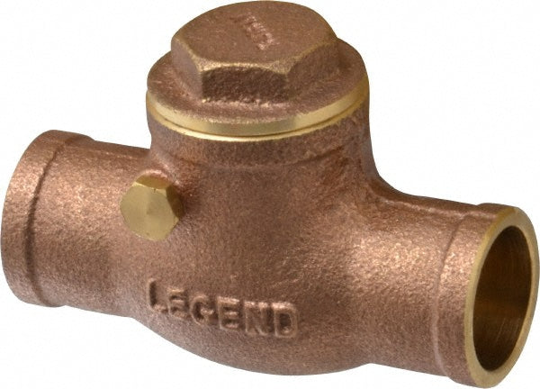 LEGEND VALVE Legend Valve 105-204 Check Valve 3/4 inches Swing Brass S-451