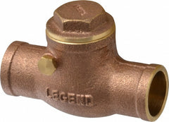 LEGEND VALVE Legend Valve 105-204 Check Valve 3/4 inches Swing Brass S-451
