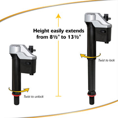 LAVELLE INDUSTRIES Lavelle Industries 4010MP Korky Quietfill Platinum Complete Universal Toilet Repair Kit