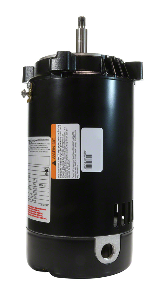 REGAL BELOIT Regal Beloit UST1072 0.75 HP Up-Rated Two-Compartment Pool Filter Motor 56J Threaded Shaft