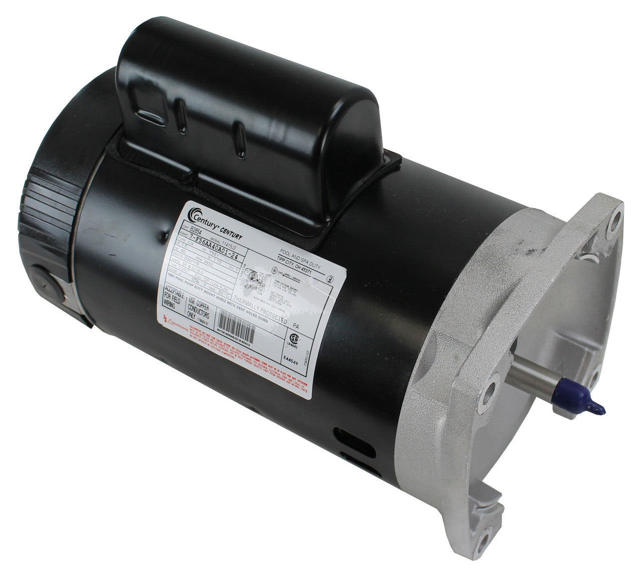 REGAL BELOIT Regal Beloit B2854V1 Century 1.50 horsepower 3450 RPM pool pump motor Y56Y Frame