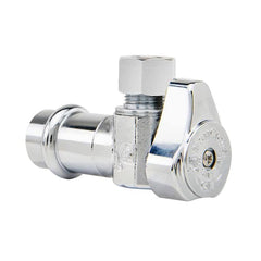 Brasscraft Brasscraft BC-G2BRPX19X C 1/2 in. Crimp PEX Barb Inlet x 3/8 in. Compression Outlet Angle Valve