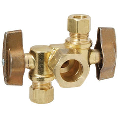 Brasscraft Brasscraft BC-G2CR19X C 1/2 in. Nom Comp x 3/8 in. O.D. Comp 1/4-Turn Angle Valve
