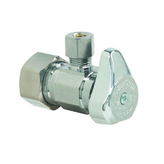 Brasscraft Brasscraft BC-G2CR19X C 1/2 in. Nom Comp x 3/8 in. O.D. Comp 1/4-Turn Angle Valve