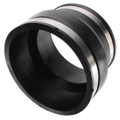 FERNCO Fernco Fernco-1002-44 4 inches x 4 inches Flexible Coupling (Clay to Cast Iron or PVC)
